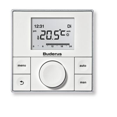 [7738112951] COMMANDE A DISTANCE BUDERUS LOGAMATIC RC200.2 BLANCHE