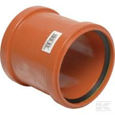 [GRESMC125NICOLL] MANCHON PVC COULISS FF 125MM JOINT LIBRE ROUGE