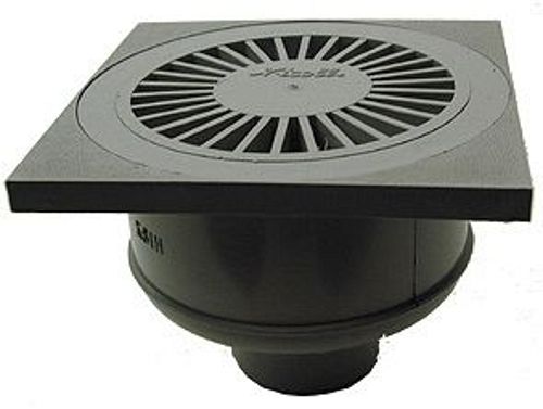 [SC089NICOLL] SIPHON COUR EMBOUT 200X200MM GR-FO