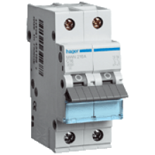 [MW216A] DISJONCTEUR HAGER MONO COURBE C 16A MWN216A